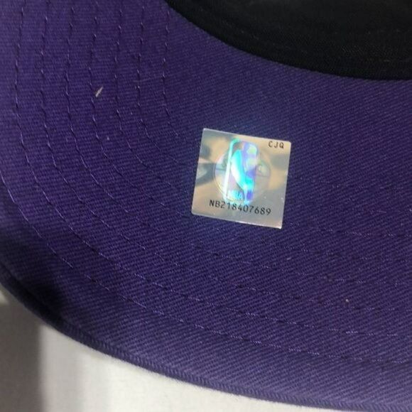 New Era Women's Purple Lakers Cap 9TWENTY - Picture 3 of 7